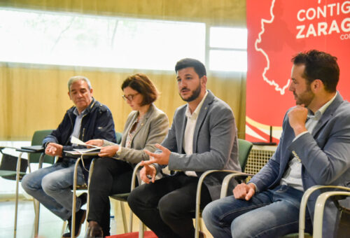 Eva Granados apoya a los socialistas en Utebo y destaca el compromiso del PSOE con las personas y las políticas sociales