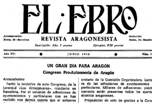Los socialistas de Zaragoza reivindican el legado aragonesista y democrático del Estatuto de Caspe en su 90.º aniversario